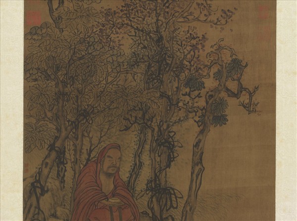 明趙壽猿猴獻壽　軸