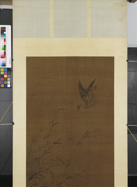 明劉炤蘆雁圖　軸