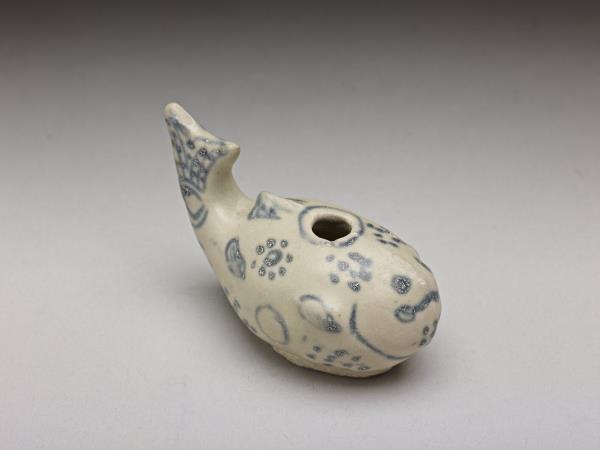 越南 青花魚形水注