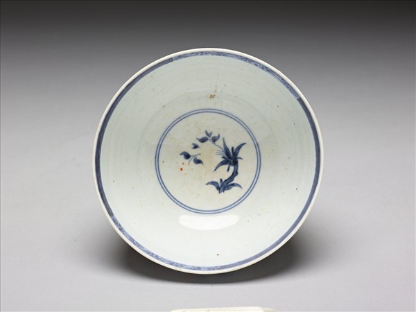 有田窯 青花五彩櫻花紋碗