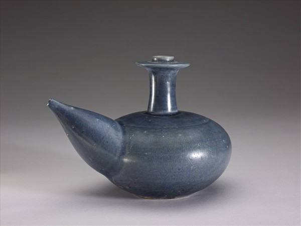 越南 15世紀 霽藍釉軍持