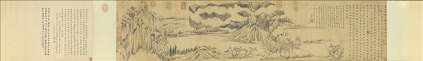 明董其昌烟江疊嶂圖　卷