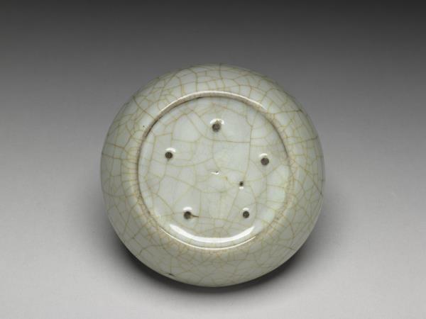 哥窯 青瓷葵口洗