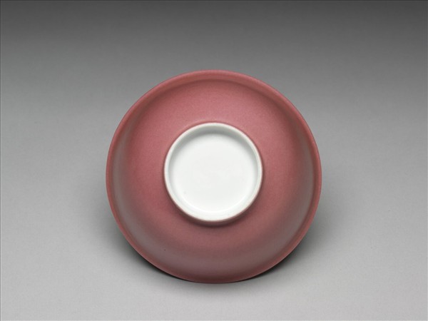 胭脂紅彩碗