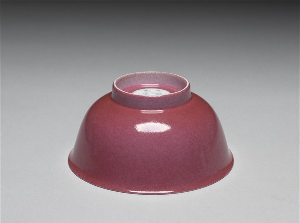 胭脂紅彩碗