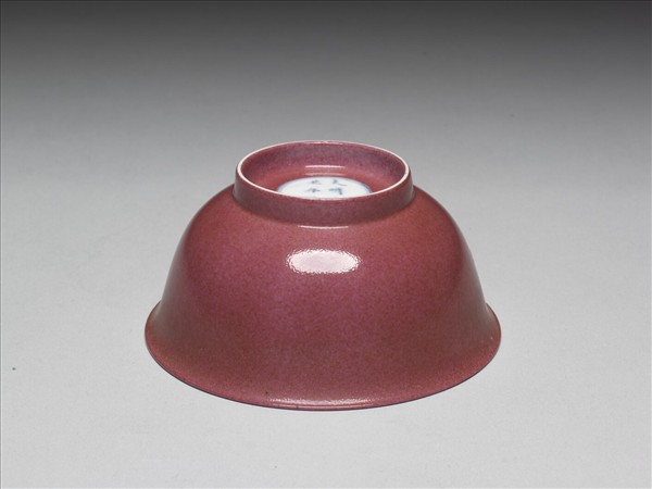 胭脂紅彩碗