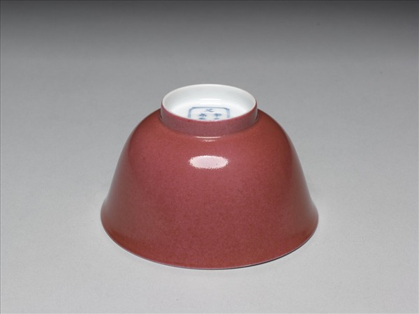 胭脂紅彩碗