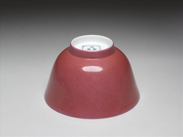 胭脂紅彩碗