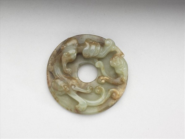 玉螭紋璧