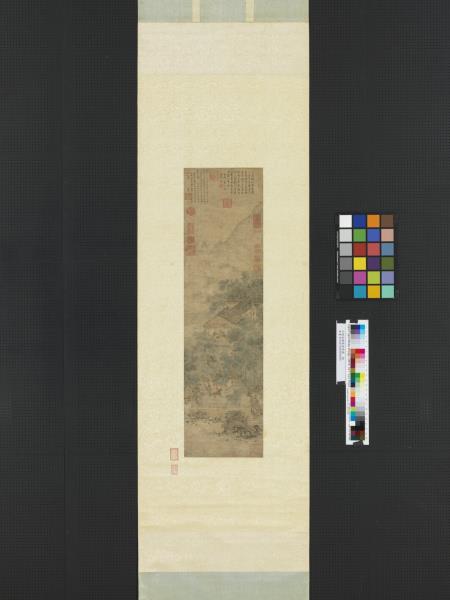 元趙孟頫萬柳堂圖　軸