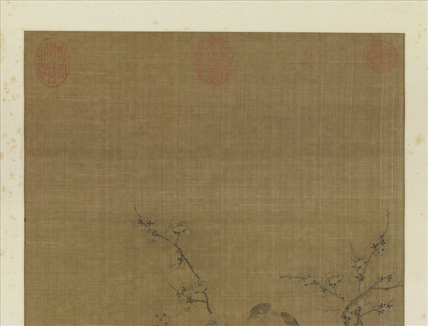 元薩都剌畫梅雀　軸