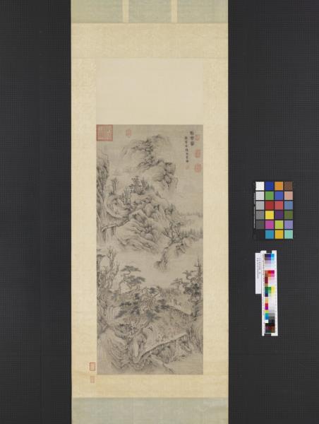 元王蒙劍閣圖　軸