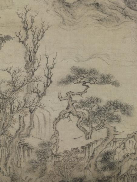 元王蒙劍閣圖　軸