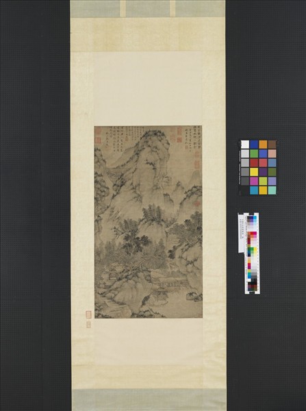 元曹知白東園載酒　軸