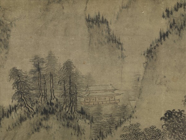 元曹知白東園載酒　軸