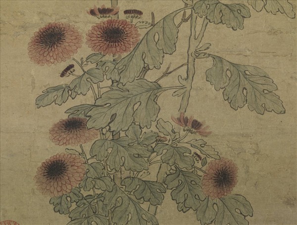 元人老圃秋容　軸