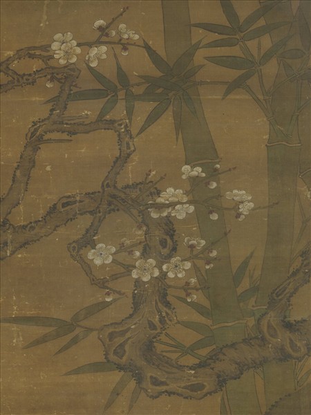 元人三陽開泰圖　軸