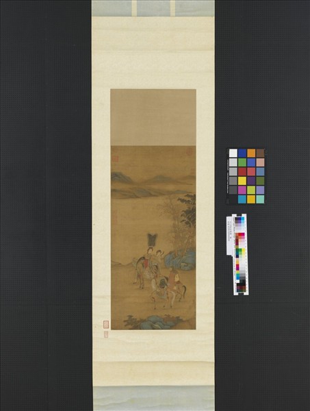 元人明妃出塞圖　軸