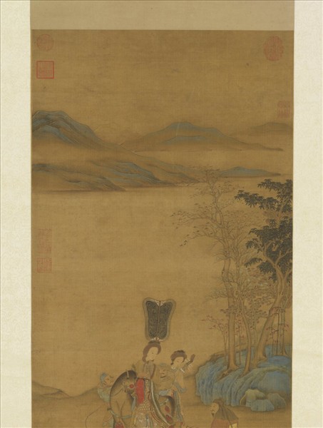 元人明妃出塞圖　軸