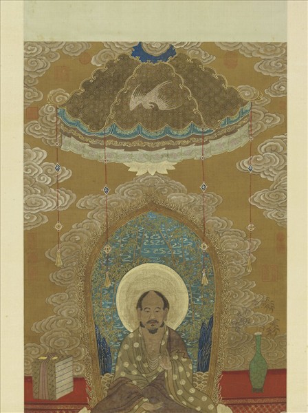 元人畫觀音大士　軸