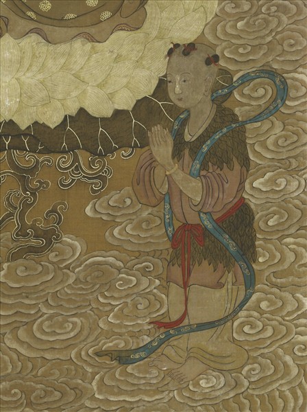 元人畫觀音大士　軸