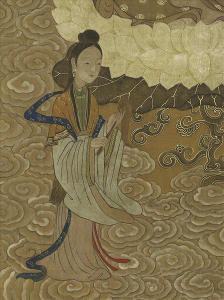 元人畫觀音大士　軸