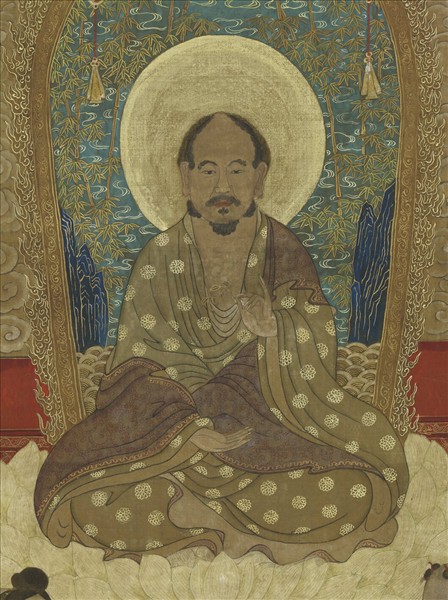 元人畫觀音大士　軸