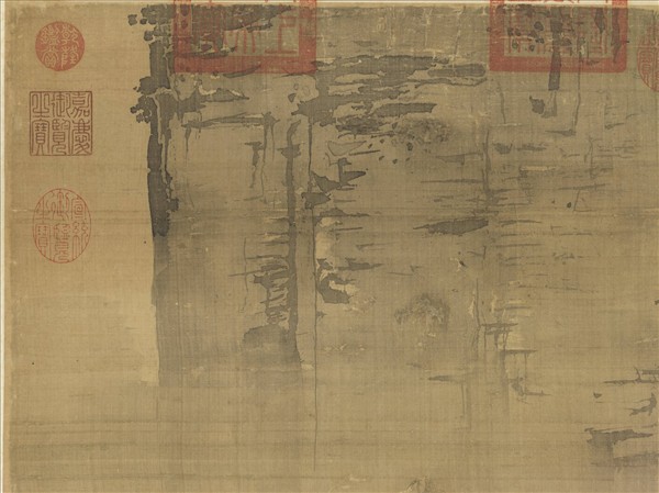 元人畫第四嘎禮嘎尊者　軸