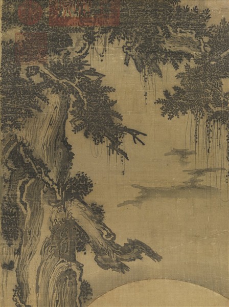 元人畫第九拔嘎沽拉尊者　軸