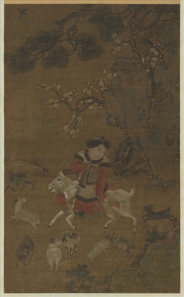 元人九九消寒圖　軸