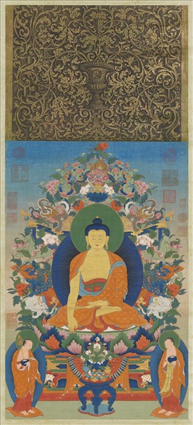 番畫無量壽佛　軸