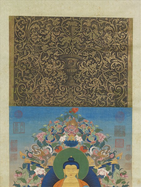 番畫無量壽佛　軸