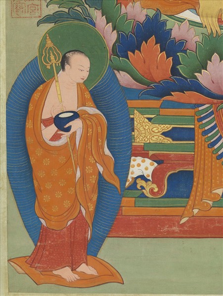 番畫無量壽佛　軸