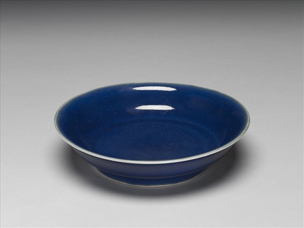 霽青釉盤