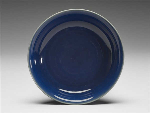 霽青釉盤