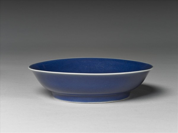 霽青釉盤
