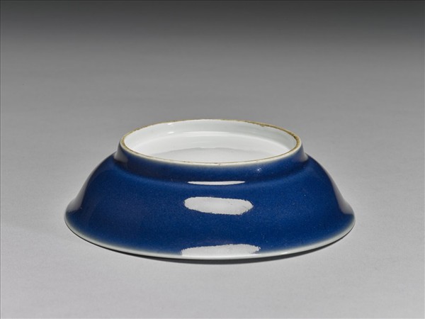 霽青釉盤