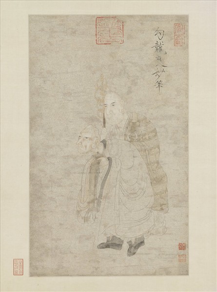 宋勾龍爽佛像　軸