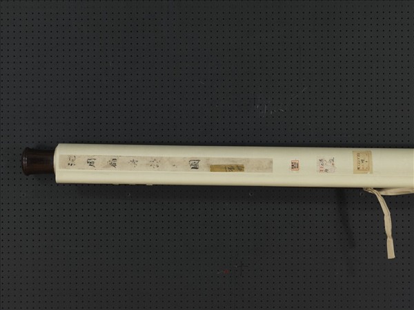 明沈周扁舟詩思圖　軸