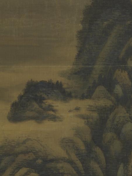 五代南唐董源洞天山堂　軸