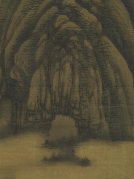 五代南唐董源洞天山堂　軸