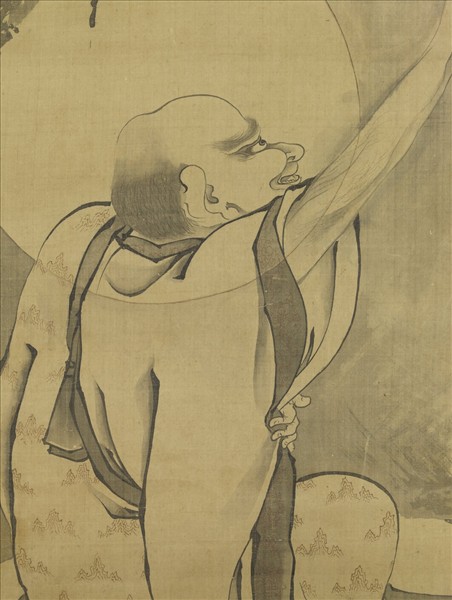 元人畫第十四納阿噶塞納尊者　軸