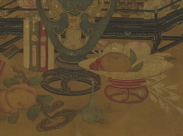 元人豐登報喜圖　軸