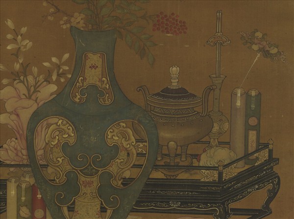 元人豐登報喜圖　軸