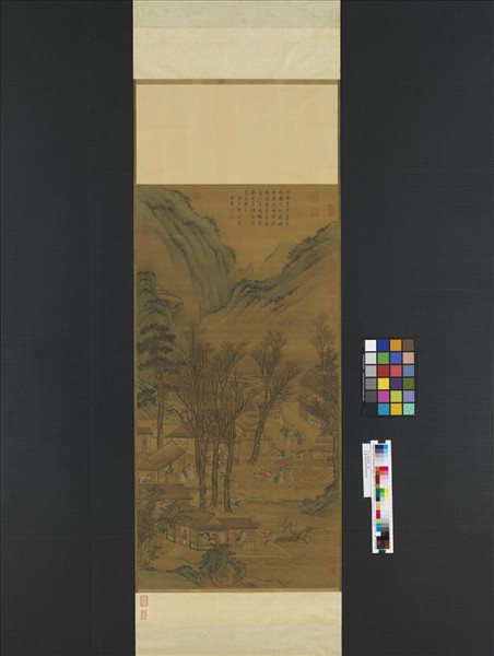 元人歲朝圖　軸