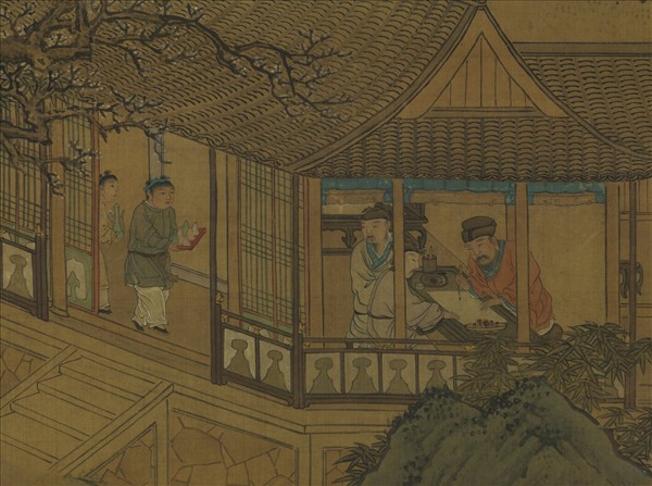 元人歲朝圖　軸