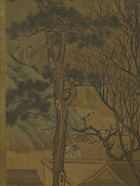 元人歲朝圖　軸