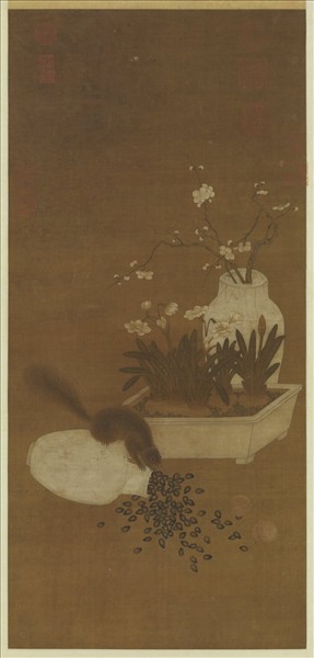 元人歲朝圖　軸