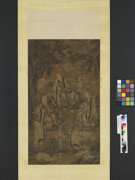 元人三清圖　軸