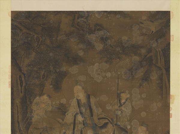 元人三清圖　軸